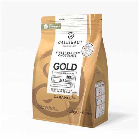 Czekolada Gold Karmelowa Kg Callebaut Sklep Czekolada