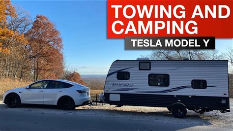 Tesla Model Y Towing Youtube