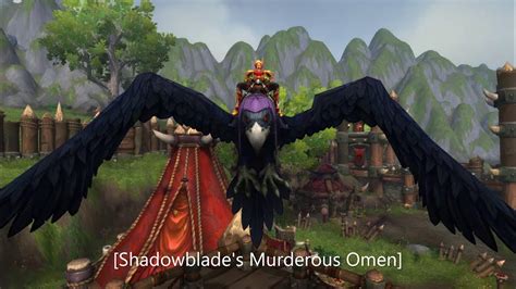 Shadowblade S Murderous Omen World Of Warcraft Youtube