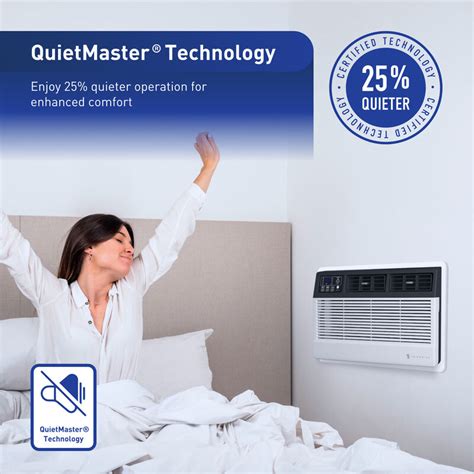 Friedrich Uni Fit Series 8 000 Btu Heat Cool Smart Through The Wall Air Conditioner With 3 Fan