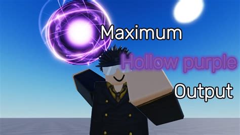 Jujutsu Shenanigans Maximum Hollow Purple Output Hollow Purple Nuke