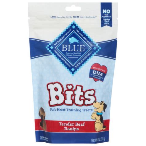 Blue Buffalo Dog Treats, Natural, Tender Beef Recipe