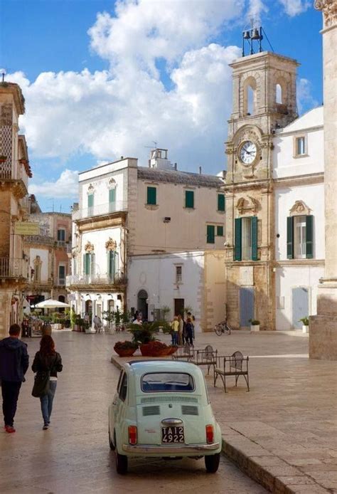 Martina Franca Province Of Taranto Puglia Fiat 500 Fiat Puglia