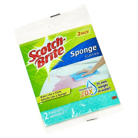 Scotch Brite Sponge Cloth 2s Lazada Ph