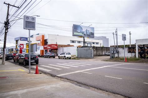 Lombada eletrônica é ativada na avenida Calama em Porto Velho