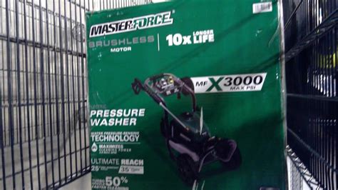 Masterforce Brushless Electric Pressure Washer Property Room