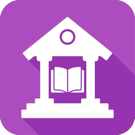 Library Vector Icon 20227225 Vector Art at Vecteezy