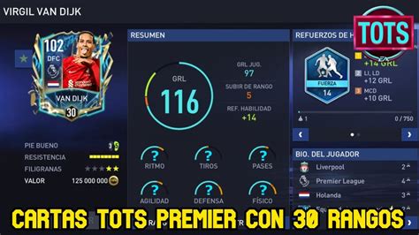 Cartas Tots Mejoradas Al M Ximo De La Premier Parte Fifa