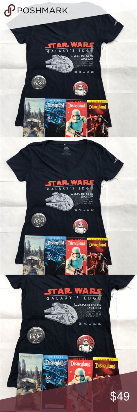 Disneyland Womens Star Wars Galaxys Edge Shirt Star Wars Galaxies