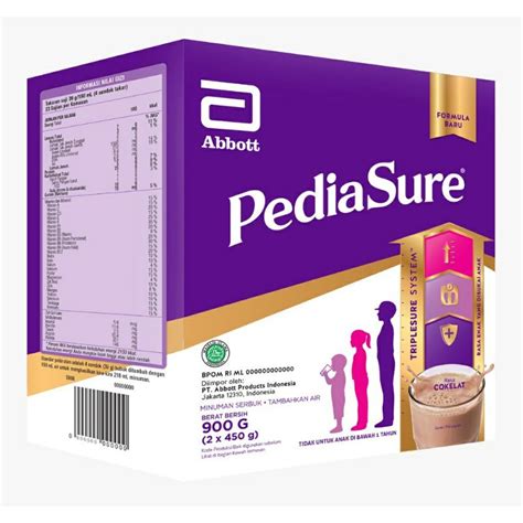 Jual Pediasure Coklat G Tahun Susu Formula Pertumbuhan Anak