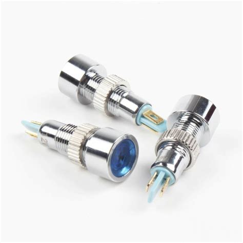 Probots Promax Metal Push Button Switch Waterproof Mm V Blue