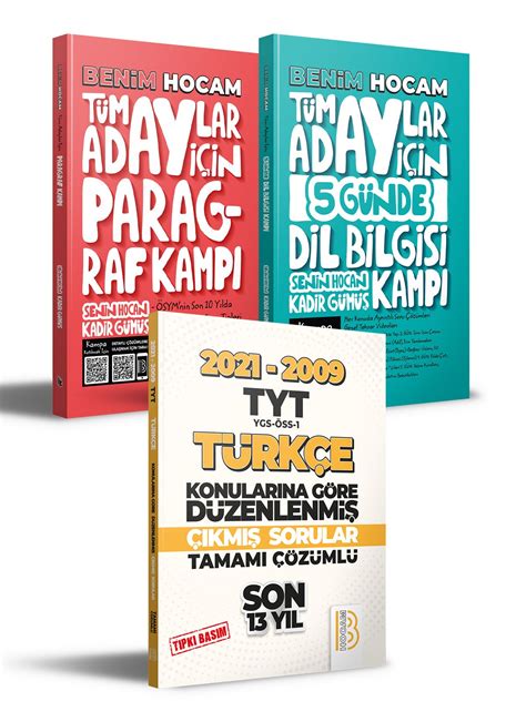 T M Adaylar In Paragraf Ve Dil Bilgisi Kamp Kitab Ve Tyt T Rk E