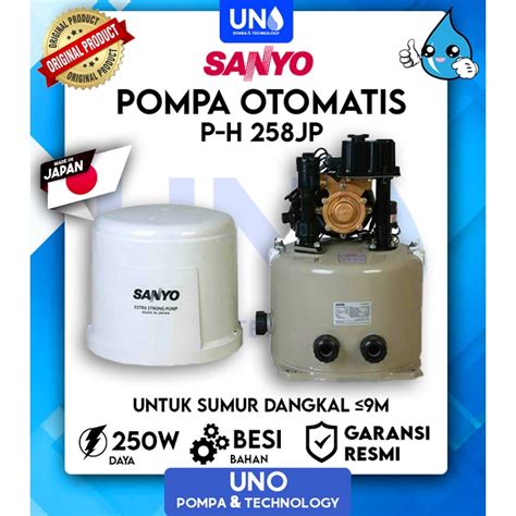 Jual Sanyo Pompa Air Sumur Dangkal Auto Otomatis Ph Jp Ph Jp