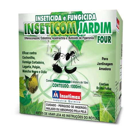 Inseticom Jardim Four 5 Blisters De 10mL Insetimax AGROCAC