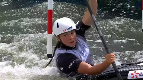 Romane Prigent Termine Devant Sa Cousine Camille En Finale Du Kayak