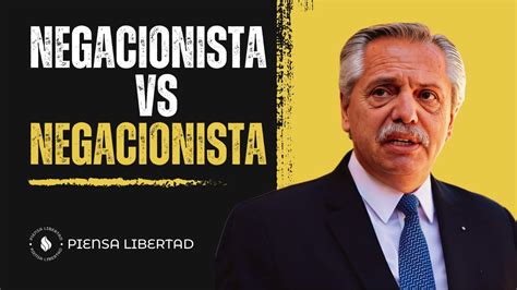 Periodista Argentino Enseña A Alberto Fernández Sobre Negacionismo