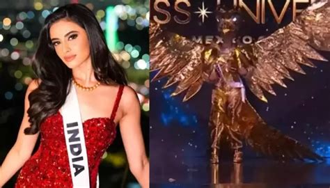 Miss Universe 2024 Fame Rhea Singha Wore Sone Ki Chidiya Outfit In