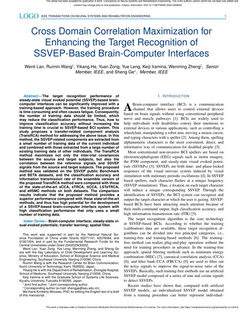 Pdf Cross Domain Correlation Maximization For Enhancing The Target