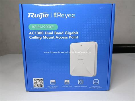 Ruijie Ac Dual Band Gigabit Ceiling Mount Access Point Rg Rap