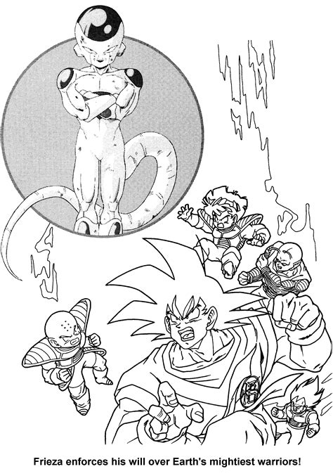 Dragon Ball Z Coloring Pages Online Coloring Home