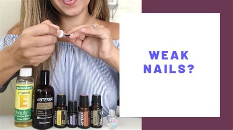 Diy Natural Nail Strengthener Serum Youtube