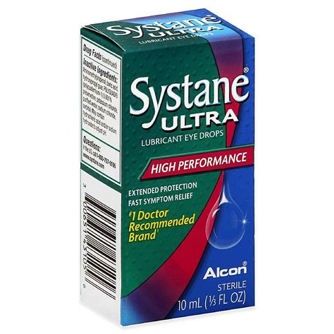 Systane® Ultra 33 Oz High Performance Lubricant Eye Drops Bed Bath