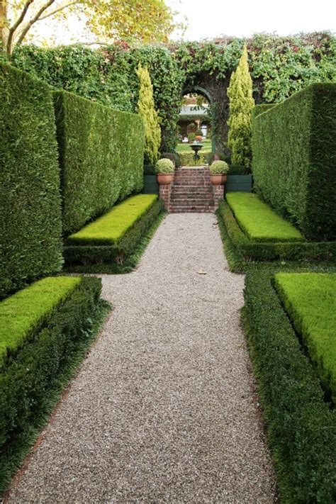 Landscaping In Shades Of Green Content In A Cottage