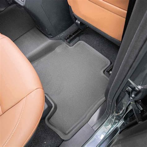 Suits Isuzu Mux Mu X Wagon 2021 Genuine 3d Black Rubber Car Floor