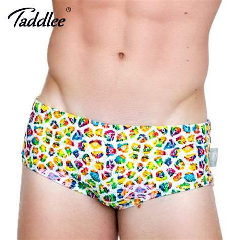 Taddlee Brand Sexy Men S Swimwear Swimsuits Swim Boxer Briefs Beach