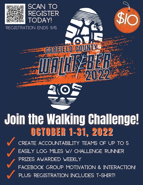 Walktober Registration Now Open Enid Monthly