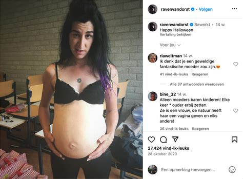 Raven Van Dorst Is Zwanger Presentator Poseert Met Babybuik En Volgers