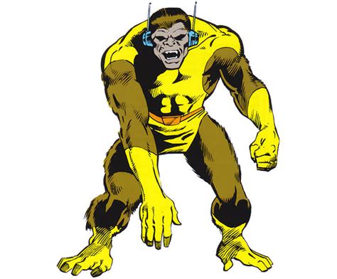 Ape-Man - Marvel Comics - Ani-Men - Daredevil enemy - Writeups.org