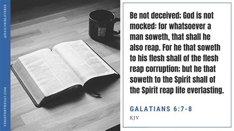 Galatians Kjv Bible Verse Of The Day