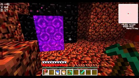 Como Crear Un Portal Al Infierno En Minecraft Youtube