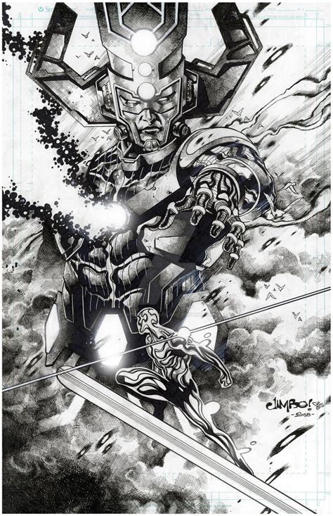 Enter Galactus By Jimbo02salgado On Deviantart Ink Artwork Comic