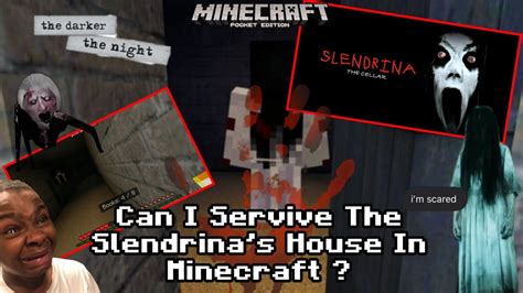 Minecraft Slendrina The Celler Horror Game Can I Survive