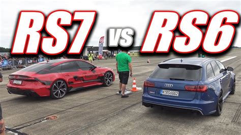 2020 Audi Rs7 Vs Audi Rs6 C7 Youtube