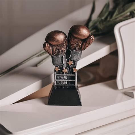 Boxing Glove Award Trophy Boxing Award Trinket Home Decor