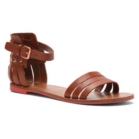 Brown Leather Sandals - CraftySandals.com