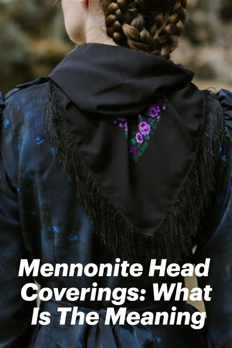 Women Wearing Traditional Floral And Fringed Mennonite Head Coverings Praying In The Spirit