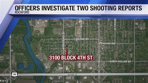 House Struck By Gunfire Rockford Police Investigate Two Shooting