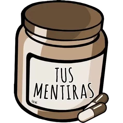 Sticker Tus Mentiras Png Descargarstickers