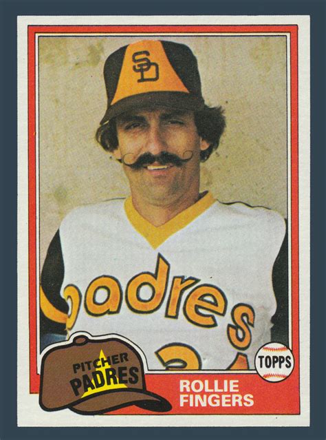 √ Rollie Fingers Baseball Cards