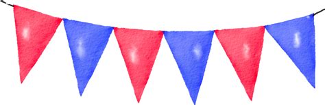 Watercolor Painted 4th Of July 11212462 PNG