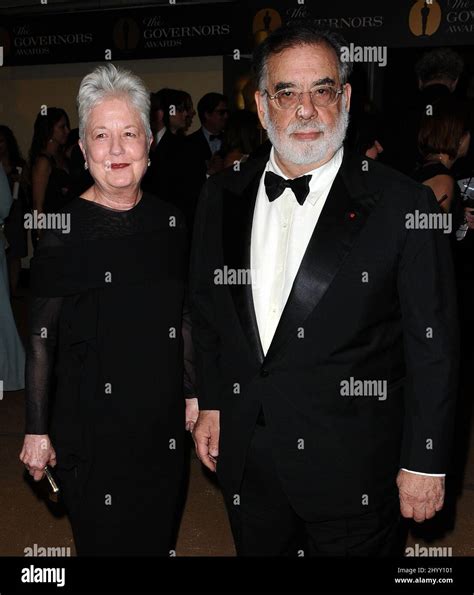 Francis Ford Coppola And Wife Eleanor Attending The Academy Of Motion