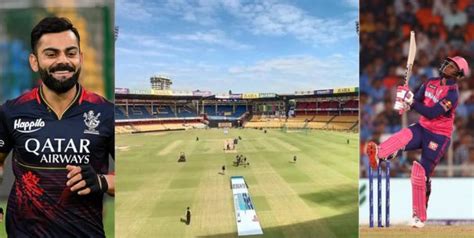 Rcb Vs Rr Ipl 2023 M Chinnaswamy Stadium Bengaluru Pitch Report Team