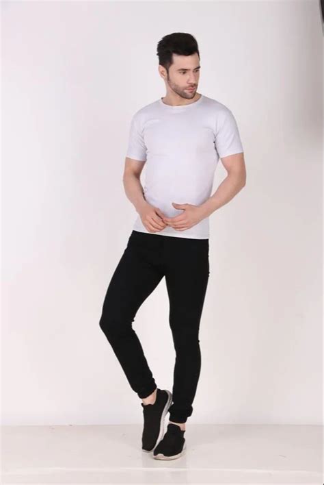 Plain Men Black Cotton Jogger Pant Daily Wear At Rs 515 Piece In New