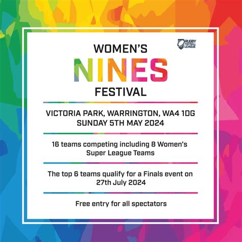 Womens Nines Returns For 2024 Wigan Warriors