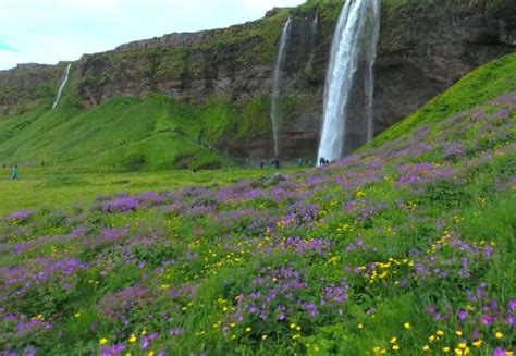 Solve Iceland Waterfalls Jigsaw Puzzle Online With 54 Pieces