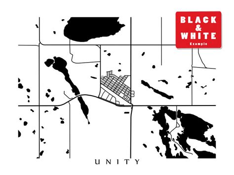 Unity SK Map Print Saskatchewan Poster - Etsy